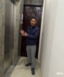Thang máy khung thép I200 kết hợp tường gạch - chi tiết máy 3
