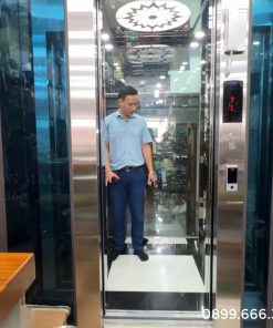 Thang Máy Khung Thép 350kg Tại Hoài Đức - chi tiết máy 3