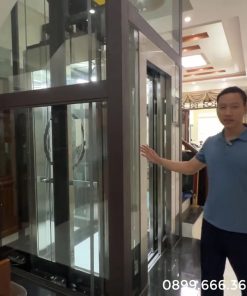 Thang Máy Kính Giữa Thang Bộ Tải Trọng 450kg - chi tiết máy 2