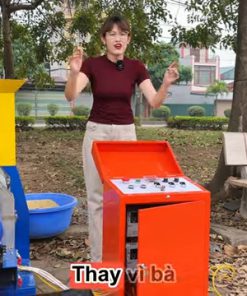 Máy Ép Cám Viên Nổi 40K 1 Pha Khiến Nông Dân Mua Ầm Ầm