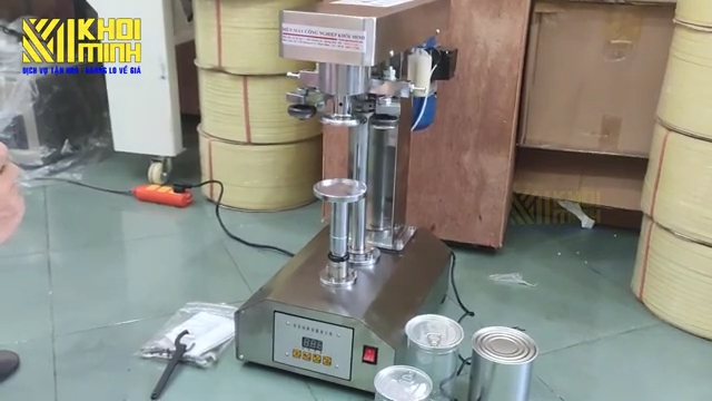 Máy đóng nắp hũ nhựa PET, lon nắp nhôm xé Đóng Thử Kèm Hướng Dẫn Sử Dụng Máy Đóng Nắp Hũ Nhựa PET, Lon Nắp Nhôm Xé (3)