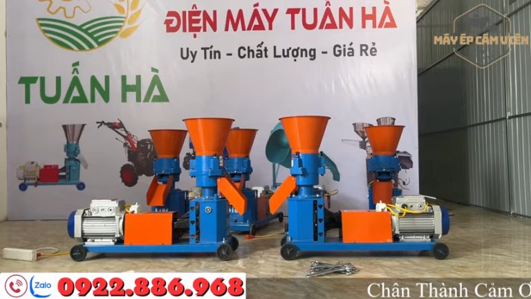 Máy ép cám viên 3 quả lô THF186 Giá Bán Máy Ép Cám Viên Chăn Nuôi S186 Mới Nhất 2026