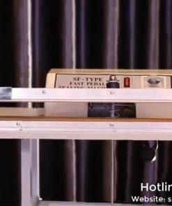 Máy hàn miệng túi dập chân SF500