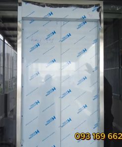 Giới thiệu thang máy kính đang trong quá trình hoàn thiệm