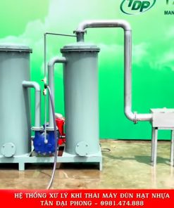 Xử lý khí thải sản xuất hạt nhựa - chi tiết máy 3
