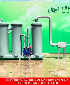 Xử lý khí thải sản xuất hạt nhựa - chi tiết máy 2