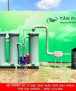 Hệ Thống Xử Lý Khí Thải, Khói Thải Cho Máy Đùn Hạt Nhựa