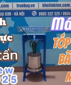 Máy ép cốt dừa trái cây nguyên liệu dùng kích thủy lực 10 tấn mẫu mới