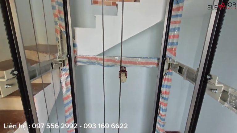 “Hoàn thiện thang kính tải trọng 350kg cho công trình cải tạo –Phần 2” (2)