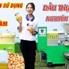 Hướng Dẫn Sử Dụng Máy Ép Dầu Lạc Đa Năng