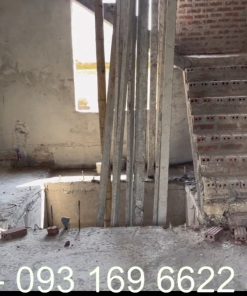 Xây dựng hố thang kính và phòng máy thang máy tại biệt thự Tiền Hải - chi tiết máy 3