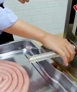 Máy làm xúc xích, lòng, dồi, lạp sườn quay tay chất liệu inox 304 cao cấp