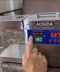 Máy ép dầu thực vật dùng cho gia đình, quán ăn Aosida B03S