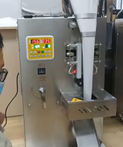 Máy cân định lượng kết hợp máy đóng gói tự động trong sản xuất