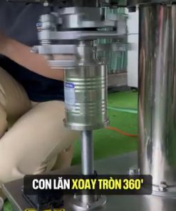 Máy đóng nắp lon thực phẩm KMCS-200S- Đóng 3 loại lon trên 1 máy - chi tiết máy 2