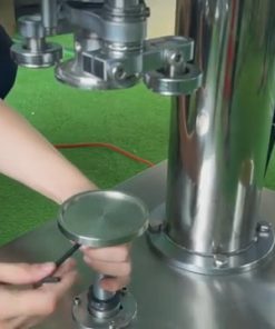Máy đóng nắp lon thực phẩm KMCS-200S- Đóng 3 loại lon trên 1 máy - chi tiết máy 3
