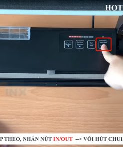 Hướng dẫn thao tác vệ sinh máy hút chân không P290B