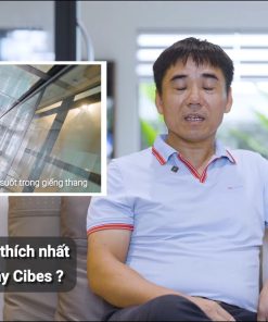 Thang máy Cibes công nghệ trục vít Thụy Điển - chi tiết máy 6
