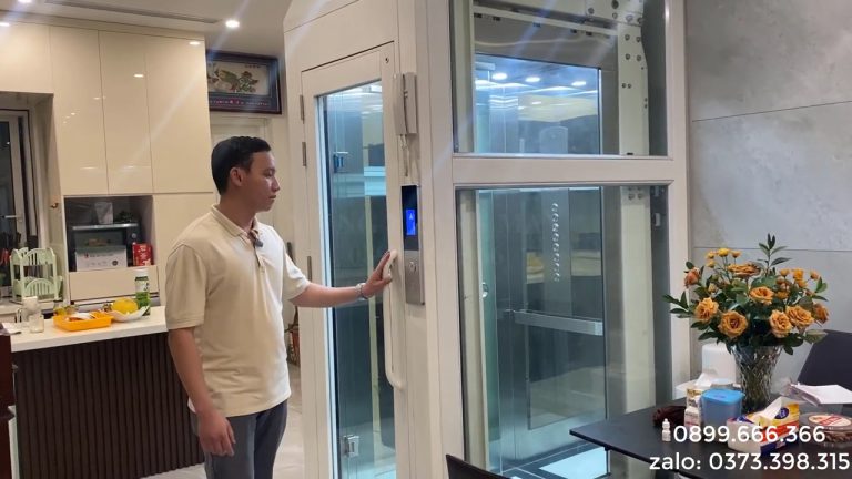 Thang máy mini Homelift tại Hà Nội Khám Phá Thang Máy Gia Đình Mini Tận Dụng Giếng Trời! (4)