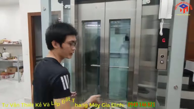 Thang máy kính 4 mặt xuyên thấu Khoa Thang Máy Giới Thiệu Thang Máy Gia Đình Lồng Kính Bốn Mặt Siêu Đẹp (1)