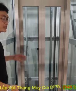 Thang máy kính 4 mặt xuyên thấu - chi tiết máy 2