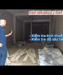 Kiểm tra thi công hố pit thang máy - chi tiết máy 4