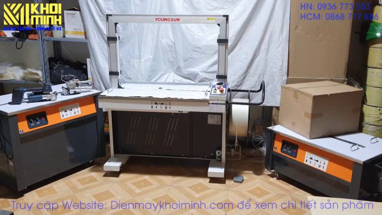 Các dòng máy đóng dây đai nhựa phổ biến hiện nay Kinh nghiệm Chọn mua Máy Đóng Đai Thùng Carton phù hợp với nhu cầu sử dụng