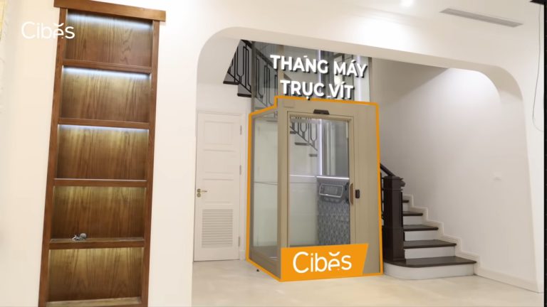 Lắp đặt thang máy gia đình cho nhà đang ở Lắp đặt thang máy cho nhà cải tạo_ Tham khảo 4 công trình sau _ Cibes Lift Việt Nam