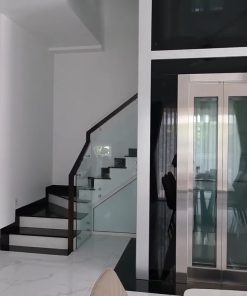 Lắp thang máy gia đình kính quan sát tiết kiệm diện tích cho nhà phố, KHÔNG CẦN HỐ PÍT!