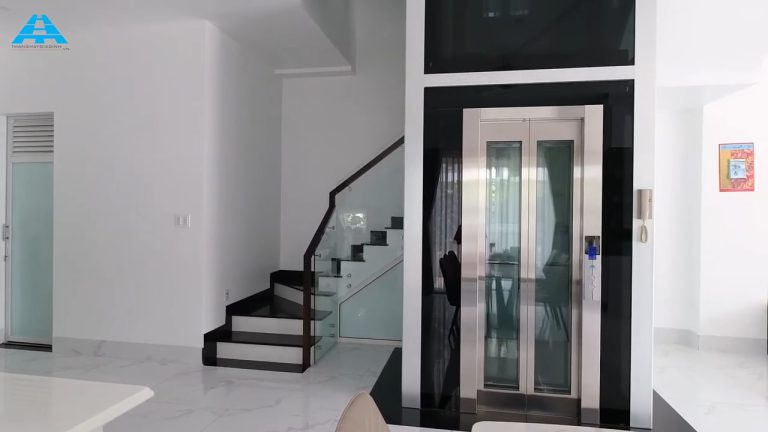 Tham quan công trình thang máy kính gia đình cao cấp đã hoàn thiện Lắp thang máy gia đình kính quan sát tiết kiệm diện tích cho nhà phố, KHÔNG CẦN HỐ PÍT!