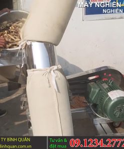 Máy nghiền bột inox cho chế biến trà túi lọc từ thân Atiso khô - chi tiết máy 3