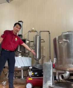 Hệ thống máy chiên chân không nấm hương - chi tiết máy 3