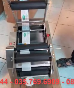 MÁY DÁN NHÃN CHAI TRÒN BÁN TỰ ĐỘNG