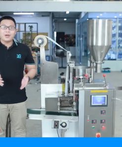 MÁY ĐÓNG GÓI TRÀ TÚI LỌC CÓ TEM CHỈ ĐA NĂNG - chi tiết máy 2