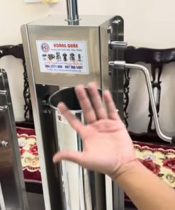 MÁY ĐÙN XÚC XÍCH, LẠP XƯỞNG, LÒNG DỒI QUAY TAY 3L – 5L – 7L INOX 304 - chi tiết máy 3