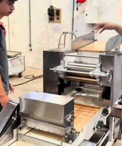 Máy làm mì tươi hoành thánh trục lô 30cm