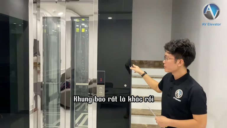 Thang máy gia đình khung thép vách kính cường lực Mẫu Thang Máy Gia Đình Đẹp Nhất 2023 _ Thang Máy Gia Đình Hiện Đại Vách Kính (1)