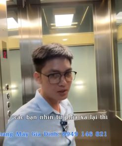 Thang máy kính cửa lùa 2 cánh - chi tiết máy 4