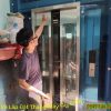 Mẫu Thang Máy Gia Đình Kính Xanh Sang Trọng Quý Phái