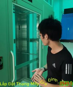 Lắp đặt thang máy cho người khuyết tật - chi tiết máy 4