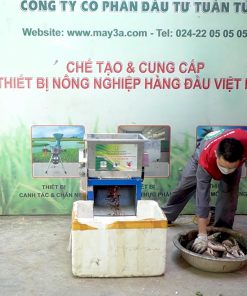 Máy thái cá rau tròn 3A 2,2kW - chi tiết máy 4