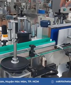 Máy Dán Nhãn Chai Tròn Tự Động – Hỗ Trợ Năng Suất Vượt Trội