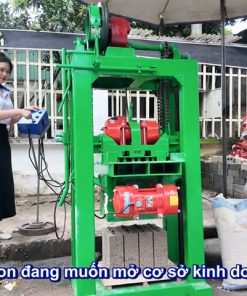 Máy Đóng Gạch Không Nung- Sản Xuất 3000-4000 Viên - chi tiết máy 6