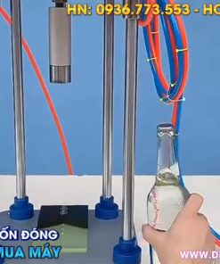 Máy Đóng Nắp Chai Nhựa, Chai Thủy Tinh Chính Hãng