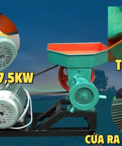 Máy Đùn Cá Công Nghiệp 11kw Xay Nghiền Nhuyễn Nguyên Con Gà Cực Đơn Giản, Dễ Dàng