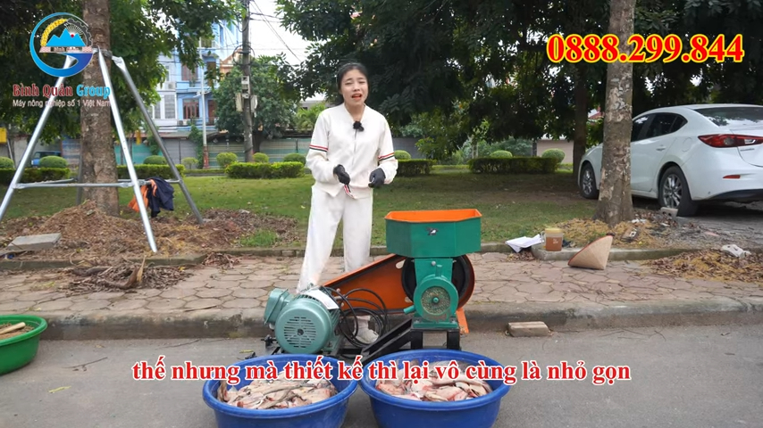 Máy Đùn Cá Công Nghiệp Tôm, Cá , Cua, Gà (5)