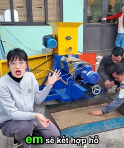 Máy Ép Cám Viên Nổi 1 Pha GIÁ 50 Triệu Có TỐT