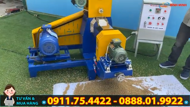 Máy Ép Cám Viên Nổi Cho Cá 40k Giá Rẻ Nhất Của Bình Minh (4)