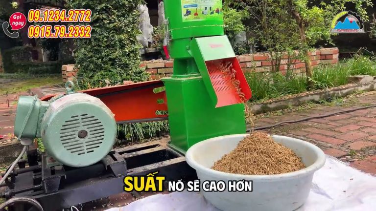 So sánh máy ép cám viên quả lô vắt và quả lô thường Máy Ép Cám Viên S250 2