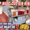 Máy Ép Nước Cốt Công Nghiệp Ép Nước Cốt Hoa Quả Năng Suất Cao